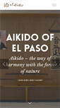Mobile Screenshot of aikidoofelpaso.org